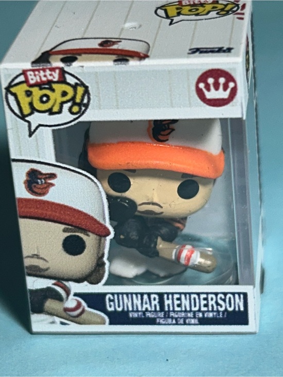 Funko Other - Gunnar Henderson,Baltimore Orioles, MLB Bitty Bop mini figure (small 1 inch)
